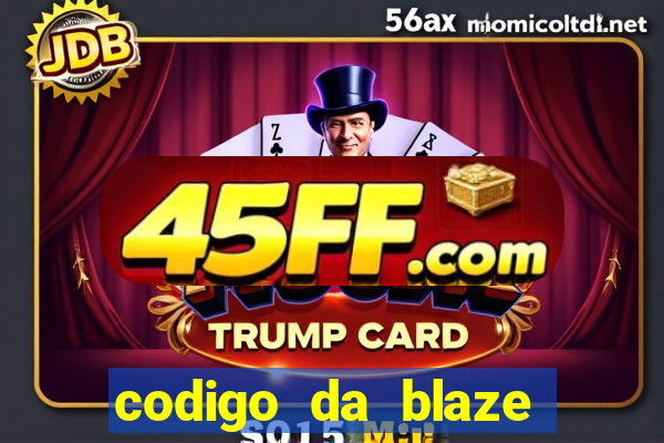 codigo da blaze shindo life